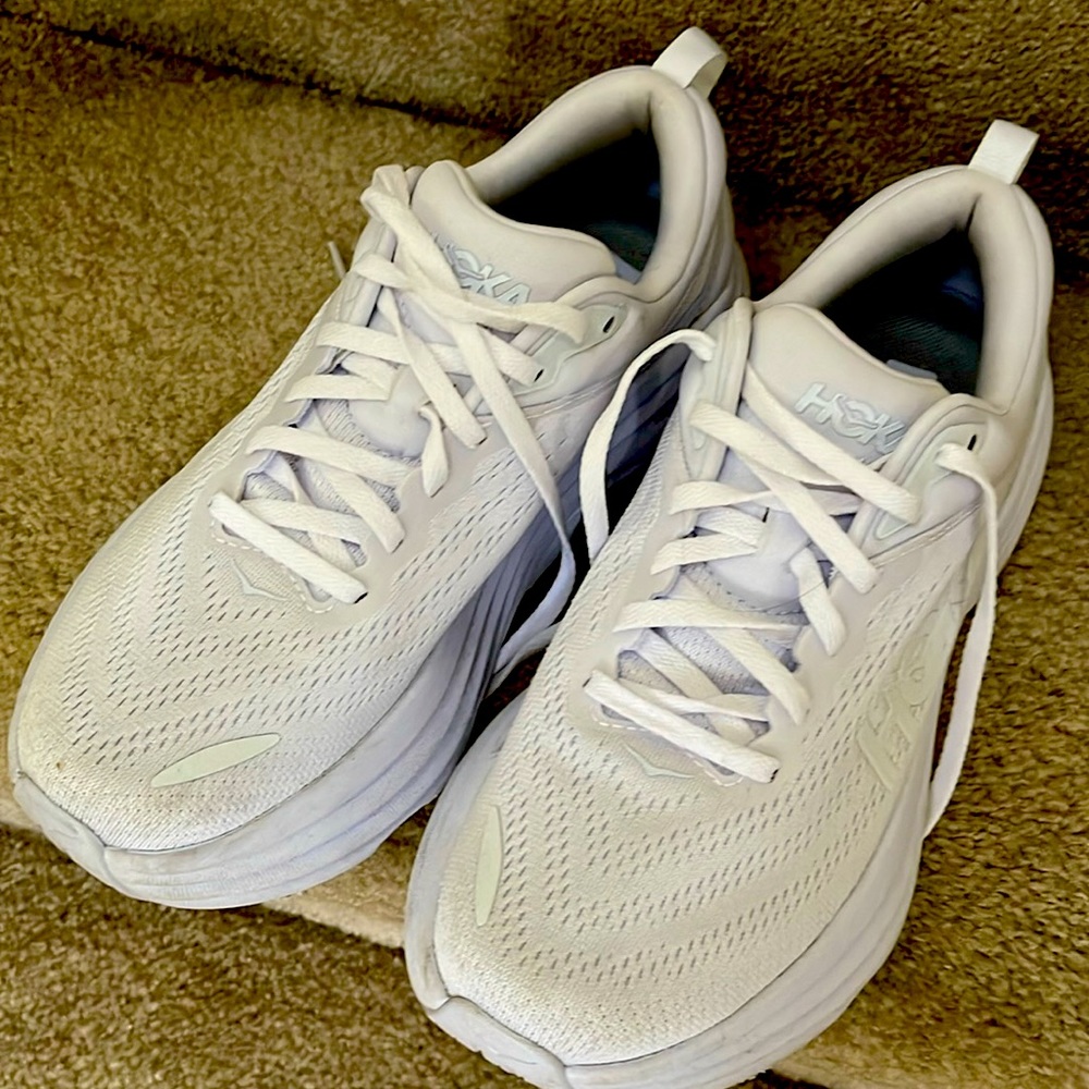 Practically new Hoka Bondi walking shoe
